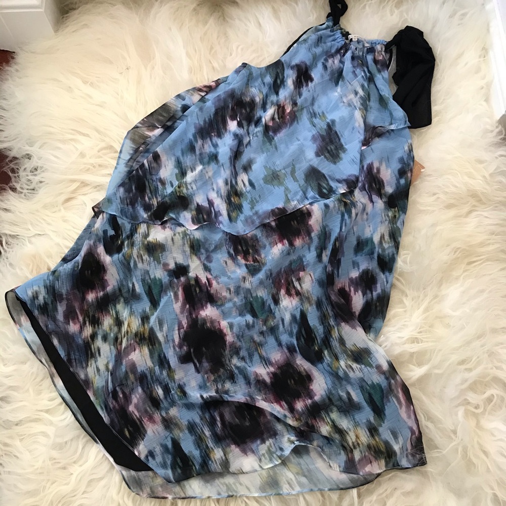 RACHEL RACHEL ROY Chiffon Halter Midi Dress - Picture 2 of 6